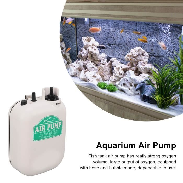 Mini 5W Pompe Air Aquarium, Bulleur Aquarium Silencieux, Oxygène