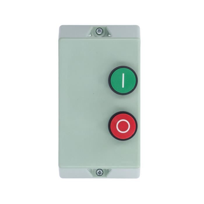 Démarreur Moteur Magnétique LE1D09M7 | 220V 2.2KW 3HP / 380V 4KW 5.5HP | Boîtier ABS Étanche IP55