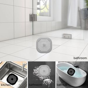 Filtre en maille pour évier de douche, autocollant en maille jetable pour Drain de douche