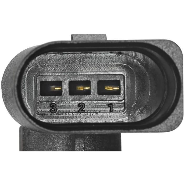 VALEO 253826 Capteur De Position D'Arbre à Cames - 3 Broches, Prise Inclinée, Avec Câble 28 Mm - Qualité OEM Fiable