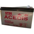 Batterie plomb gel 12V-7Ah ACEDIS STD8-0