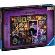Puzzle 1000 pièces Ursula - RAVENSBURGER - Collection Disney Villainous - Fantastique Violet Mixte-0