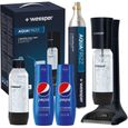 Wessper SODASTREAM AquaFrizz Spirit Pack Machine + 2 bouteille Pet + 2 Soda Pepsi Sirop-0