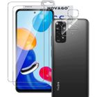 NOVAGO Film de protection - Xiaomi - Redmi Note 11/11s - Verre trempé - Anti UV - Anti choc