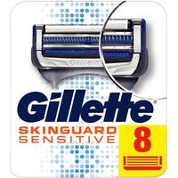 Gillette Lames Skinguard Homme, Pour Peaux Sensibles, Pack de 8 lames