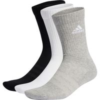 adidas IC1311 C SPW CRW 3P Socks Unisex Adult medium grey heather-white-black Taille KS