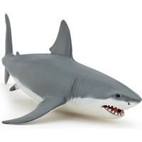 Figurine Requin - PAPO - L'UNIVERS MARIN - Blanc - Pour Enfant de 3 ans et plus
