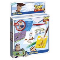Kit créatif - TOPIOL by DODO - Toy Story 4 - Marqueurs à souffler - Pochoirs - Dessins prédéfinis