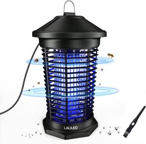 LAMPE DE JARDIN  LAMPADAIRE DE JARDIN - LAMPE DE JARDIN-Noir Lampe 