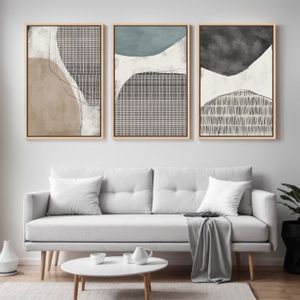 Lot De 2 Affiches Décoratives Imprimées – Thème Art – Papier Cartonné