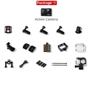 CAMÉRA SPORT Regroupez une carte de 128 Go-Caméra d'Action 4K a
