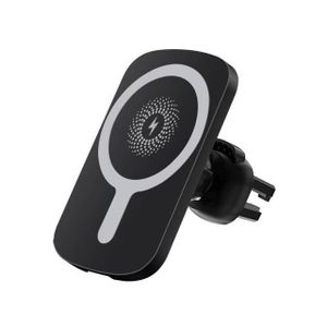 YOSH Support magnétique pour voiture MagSafe, support de téléphone  magnétique pour grille d'aération 2024 avec 20 aimants N55 et design ultra  léger de 60 g, support de voiture super stable pour iPhone 