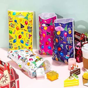 30 Sacs Cadeau Anniversaire pour Enfants - Couleurs Assorties 25x10x29 cm - Sac  Anniversaire Enfant non Tissé Coloré