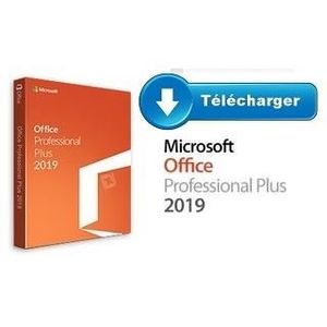 CLÉ USB Microsoft Office 2019 Pro Plus pour PC - version a
