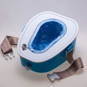 Color : Gray Lszdp-negozio Antidérapants Toilettes portatives adultes avec Couvercles chambre Pot urinoirs 