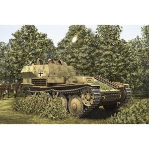 KIT MODÉLISME Maquette de char d'assaut allemand Flak 38 Panzer - Hobby Boss - Kit de modélisme en plastique