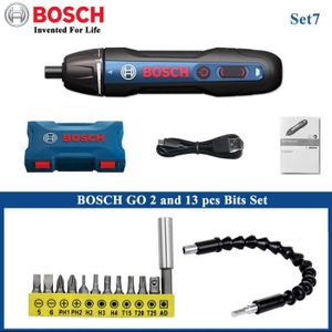 Bosch – jeu de tournevis pour Bosch GO1 GO2, 3 pièces, embout de