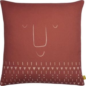COUSSIN Pacha Polyester Rempli Coussin, Terre Cuite, 43 X 43Cm[n4926]