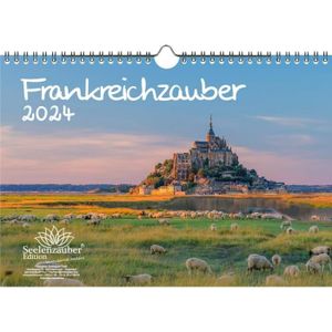CALENDRIER - EPHEMERIDE Calendrier De Vacances France, Format A4, Pour 2024, France, Provence Paris, Vacances - Sorts D'Âme[u1194]