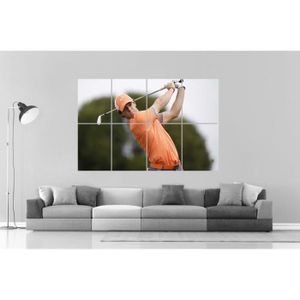 AFFICHE - POSTER Rory McIlroy SWING GOLF Wall Art Poster Grand form