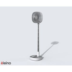 VENTILATEUR Ventilateur pliable Eleino gris