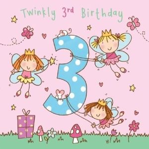 3 ans Anniversaire Cartes