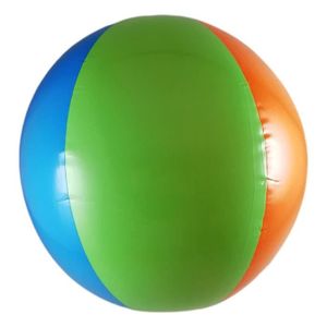 xzatope Ballon De Volley Rainbow De Plage Jouets Gonflables De Plage pour Enfants avec Pompe à Air Souple en Caoutchouc Plage Ballon pour LéTé Piscine Et Jardin 