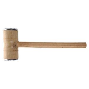Plat Batteur Boeuf Poulet Attendrisseur Métal Massif viande Marteau simple en Métal Dents