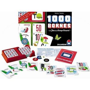 JEU SOCIÉTÉ - PLATEAU 1000 Bornes - Version Luxe
