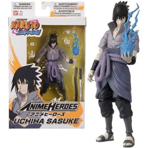 FIGURINE - PERSONNAGE Figurine Anime Heroes 17 cm - Sasuke Uchiwa - BANDAI Naruto Shippuden