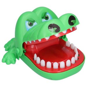 Dentiste Crocodile Bouche Jouet pratique blagues crocodile jeu Morsure DOIGT Jeu