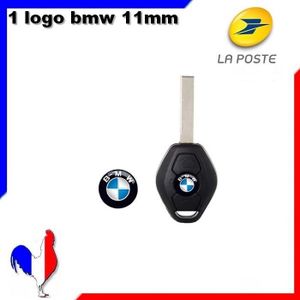 BOITIER - COQUE DE CLÉ Logo Stickers Clé Clefs BMW 11 mm Emblème Autocoll