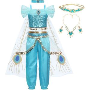 DÉGUISEMENT - PANOPLIE Costume Princesse Jasmin Fille - AMZBARLEY - Épaul