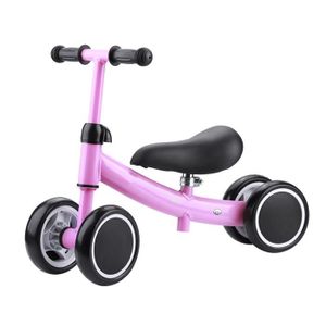 VÉLO ENFANT Vélo d'équilibre - Vélo d'équilibre enfant - Rose - Fer - 54 x 45 x 24cm - Mxzzand