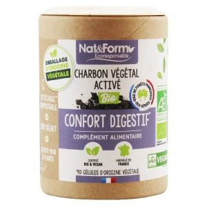 Nat & Form Charbon Végétal Activé Bio