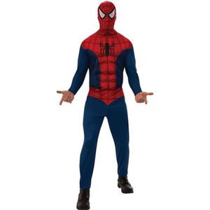 DÉGUISEMENT - PANOPLIE Combinaison intégrale Spiderman - Rubies - Taille 42/44 - Noir - Mixte