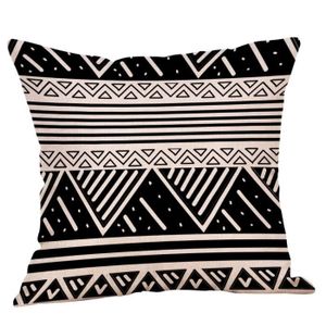 2 22/" x 22/" pouces noir gris crème en daim synthétique housses de coussin pourquoi acheter du prochain?