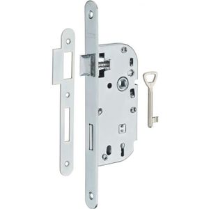Kit de serrure de porte cylindre de serrure de poignée de porte durable verrou de levier avant arrière sécurité à domicile avec clés 
