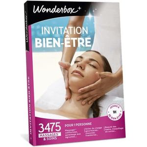 COFFRET BIEN-ÊTRE Wonderbox - Coffret cadeau femme - Invitation au b