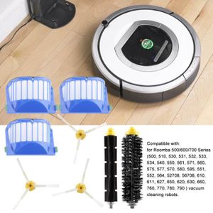 3 Brosses Laterales De Rechange Pour Aspirateur Robot Irobot Roomba, Pieces  Detachees, Series 500, 600, 550, 595, 610, 620, 630, 650, 670, 680, 690 -  Pieces D'aspirateur