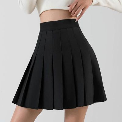 Jupe Femme Bleu Marine GOK X FOR TU - Taille 10R, Longueur Sous Le Genou, Fermeture éclair Dos, Occasion Très Bon état