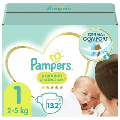 couches premium new baby taille 1 (2-5 kg)