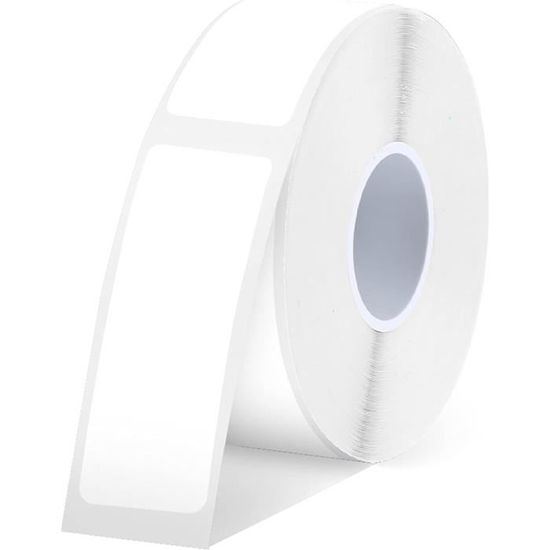 Rouleau 800 Étiquettes Autocollantes 6x4cm - Papier Thermique Pour Imprimante Thermique, Blanc