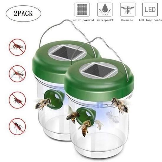 Piège à Puces Et Insectes HASAIKA - Avec Lumière Et Plaque Adhésive - Pour Chambre, Salon, Cuisine - Sans Produits Chimiques