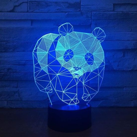 Lampe Alien 3D En Résine - Veilleuse Rechargeable - Design Réaliste - Pour Chambre Garçon, Bureau, Décoration SF - 6