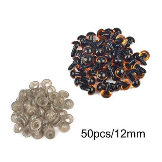 Outil Pour Fixer Les Yeux De Sécurité Amigurumi (5 à 30 Mm) - Accessoire De Pose Pour Peluches, Crochet Et Jouets DIY