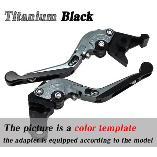 Levier De Frein Et Embrayage Pliable Réglable Pour Honda CB 600 Hornet (1998-2006) - Aluminium CNC