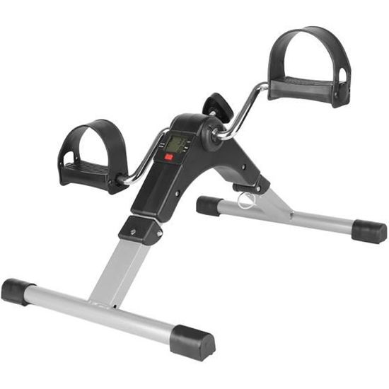 SWANEW Mini vélo d'appartement, entraîneur de jambe de vélo avec écran