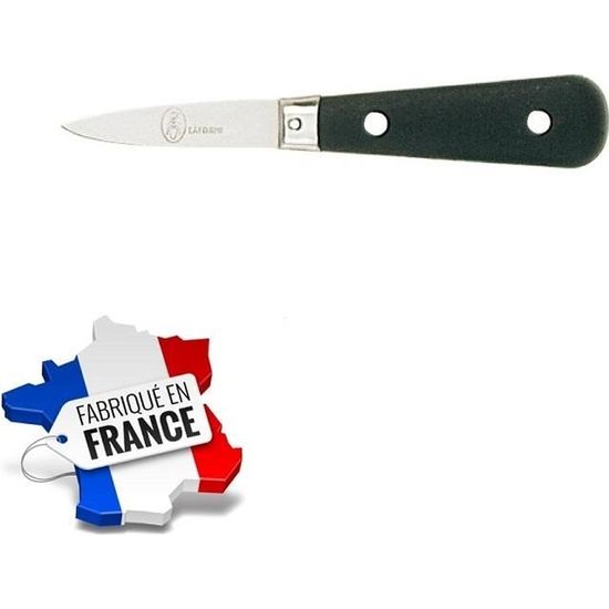 Lancette a Huitre Lame Pleine Soie Inox La Fourmi - Couteau Ustensile Cuisine - 417