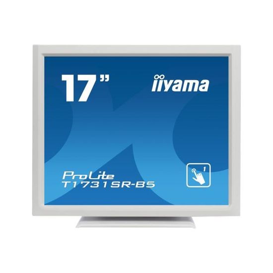 IIYAMA Écran tactile LCD ProLite T1731SR-W5 43,2 cm (17") 5:4 5 ms - Dalle Tactile Résistive 5 FilsRésolution 1280 x 1024 - SXGA